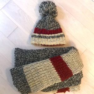 Roots cabin collection chunky scarf